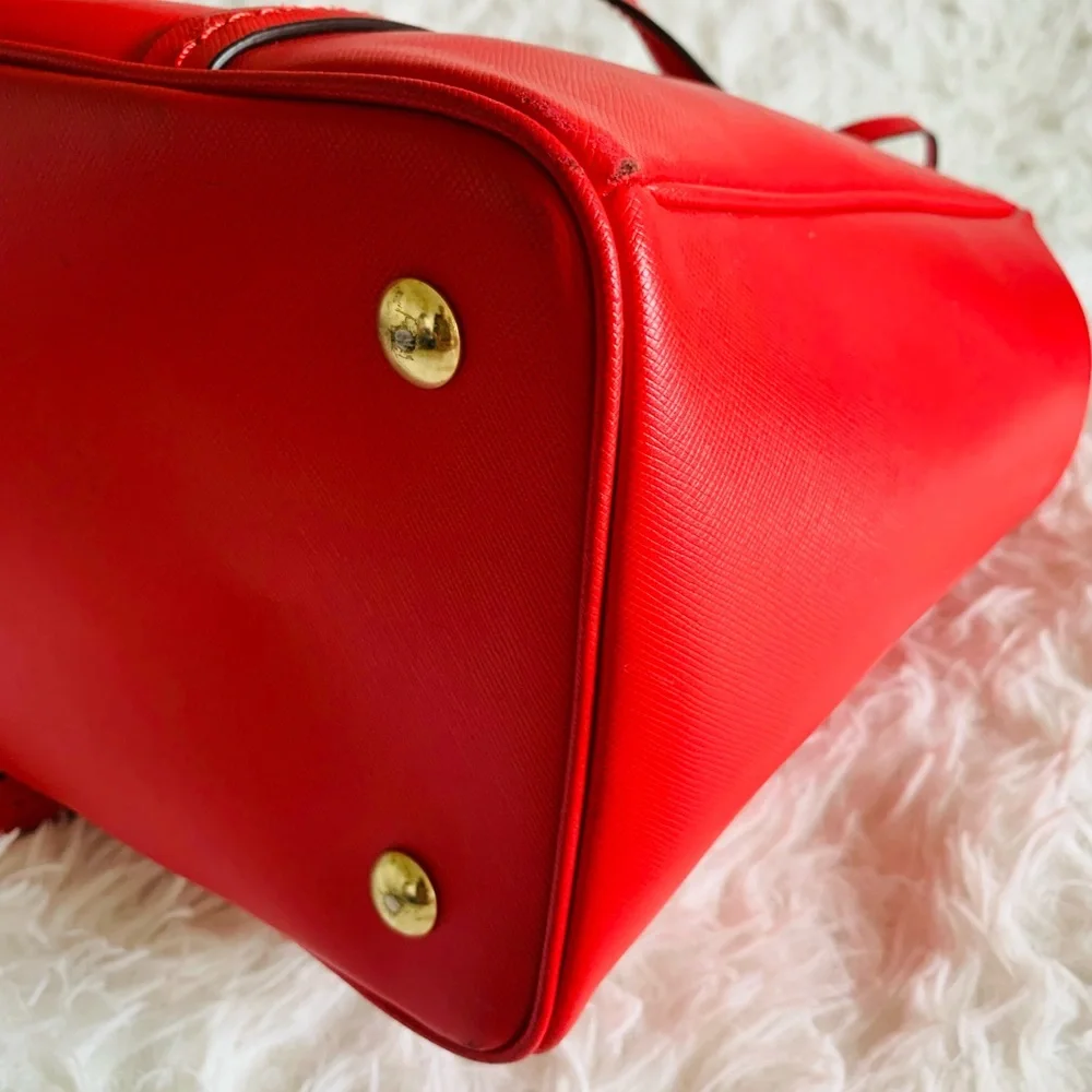 COACH Leather Peyton Double Zip CarryAll Handbag - Picture 11 of 16